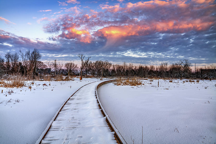 Arkansas Winter Sunrise At Osage Park Photograph by Gregory Ballos ...