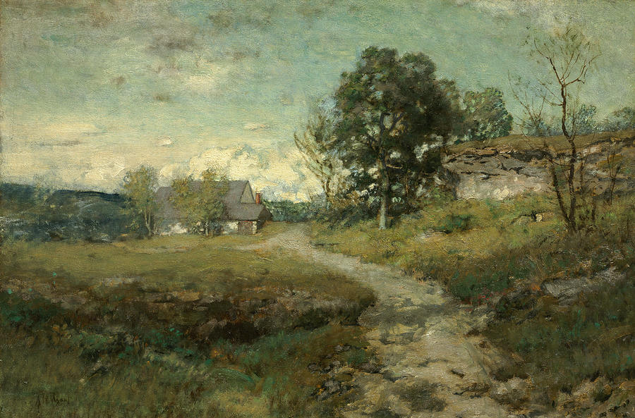 Arkville Landscape Painting by Alexander H Wyant Arkville Landscape Painting by Alexander H Wyant