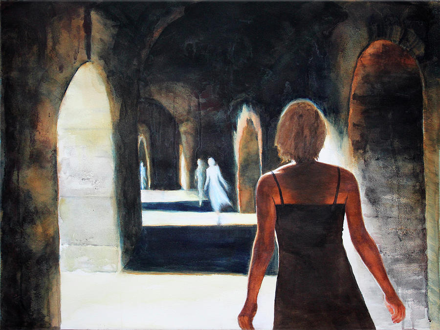 Arles in the 4th Dimension Painting by Judy Frisk Arles in the 4th Dimension Painting by Judy Frisk