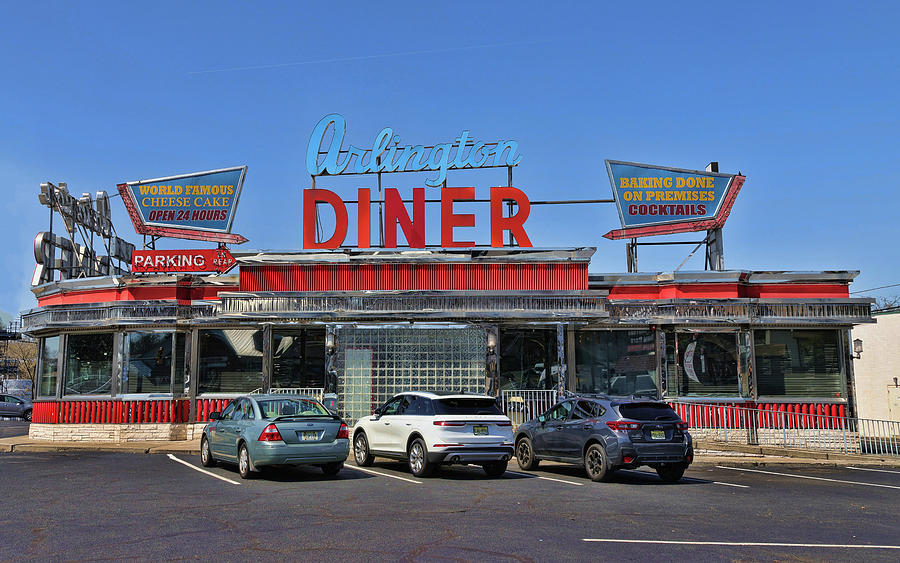 Arlington Diner # 2 - Arlington Photograph by Allen Beatty - Fine Art ...