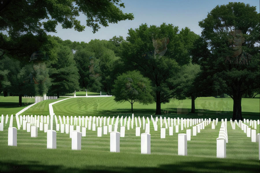 Arlington - Memorial Day 2023 Digital Art by Flees Photos