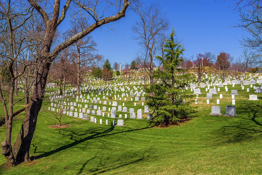 Arlington National Cemetery Hillside Photograph by Scott McGuire