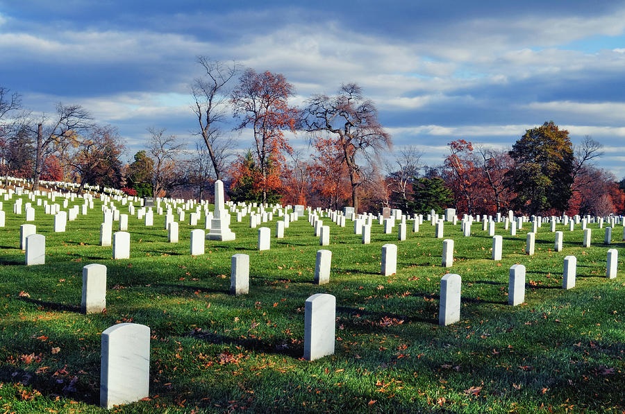 Arlington National Cemetery Landscape II Photograph by Kyle Hanson ...