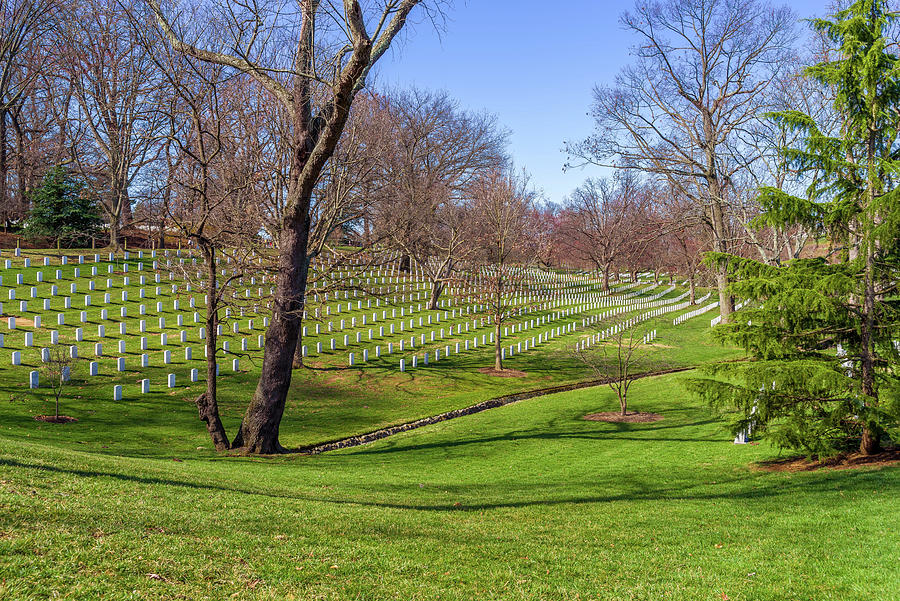 Arlington National Cemetery Sweeping Views Photograph by Scott McGuire