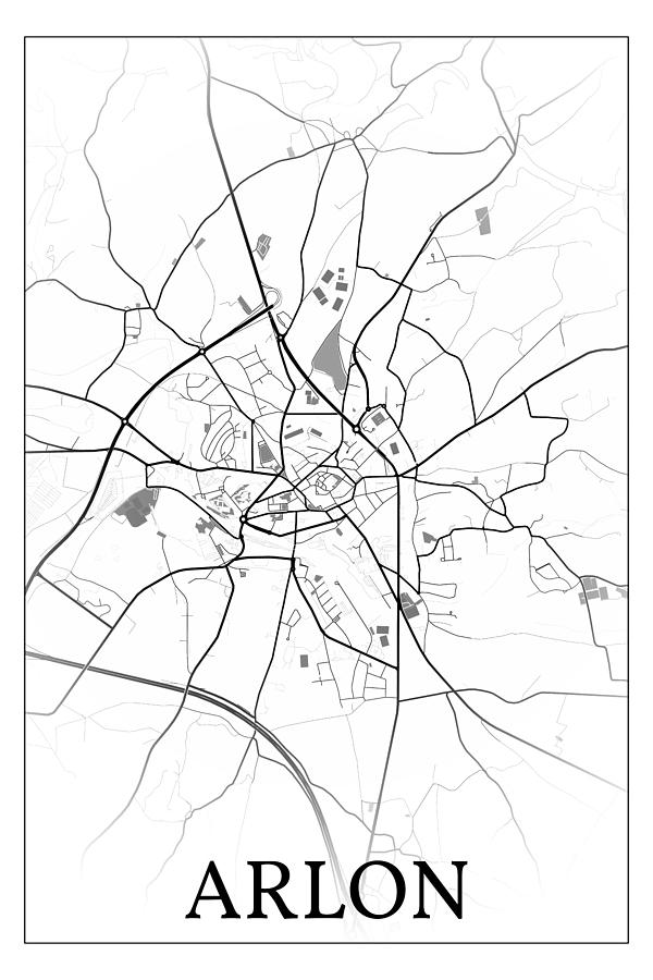 Arlon map Digital Art by Dandi Studio | Pixels