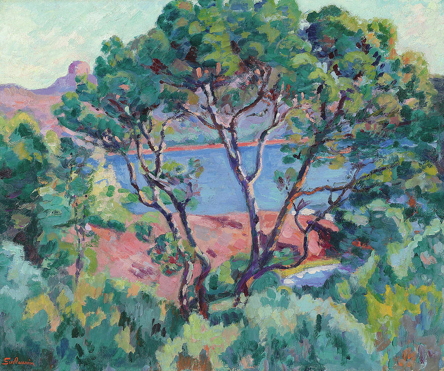 Armand Guillaumin  Agay Bay Painting