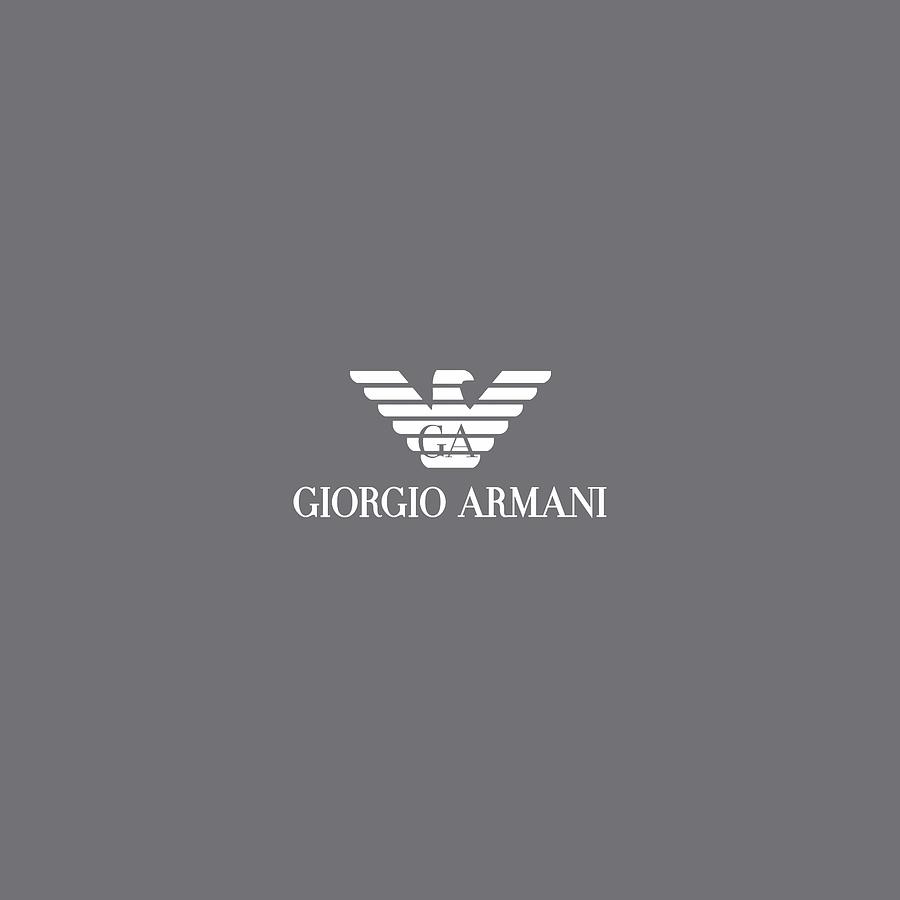 Armani. Logo Digital Art by Byrd Kinnett - Pixels