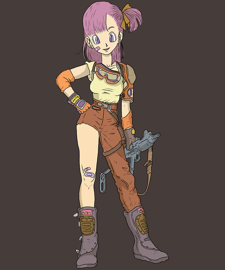 Armed Bulma - Dragon Ball Digital Art by Phai Bui - Fine Art America