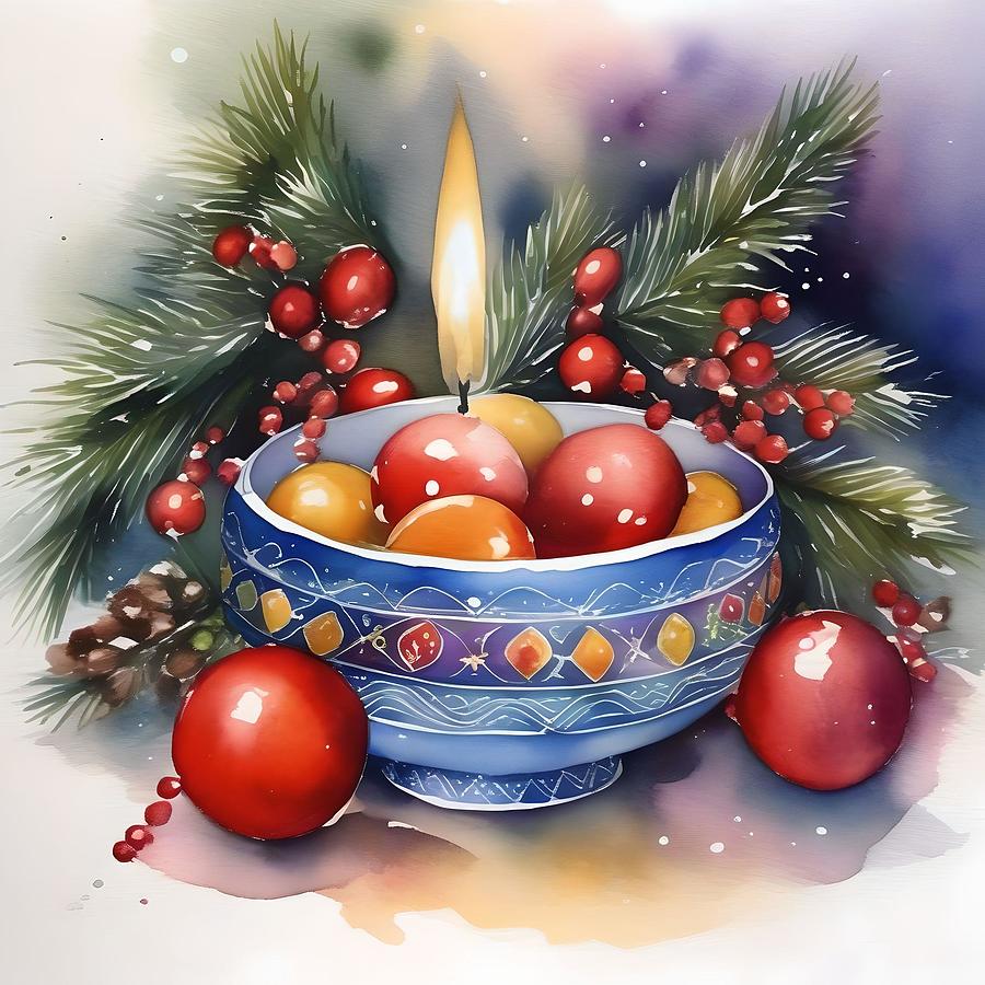 Armenian Christmas A - January 6 Painting by Olde Time Mercantile