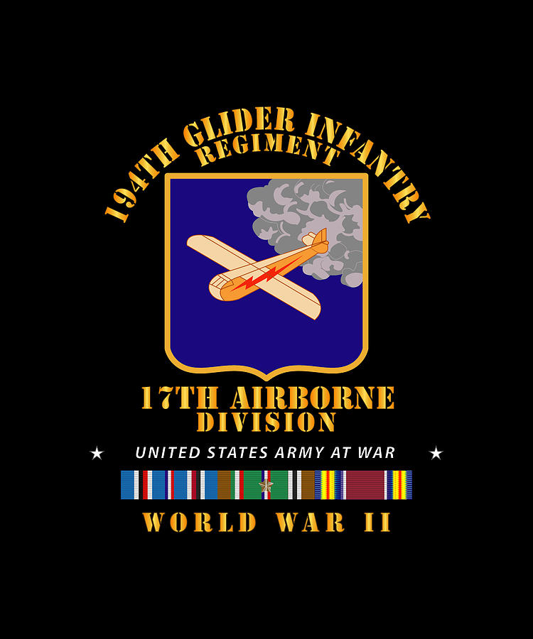 Army - 194th Glider Infantry Regiment - WWII w EUR SVC Digital Art by ...