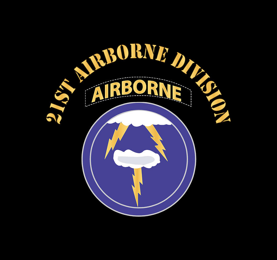 Army - 21st Airborne Division x 300 Digital Art by Tom Adkins - Pixels