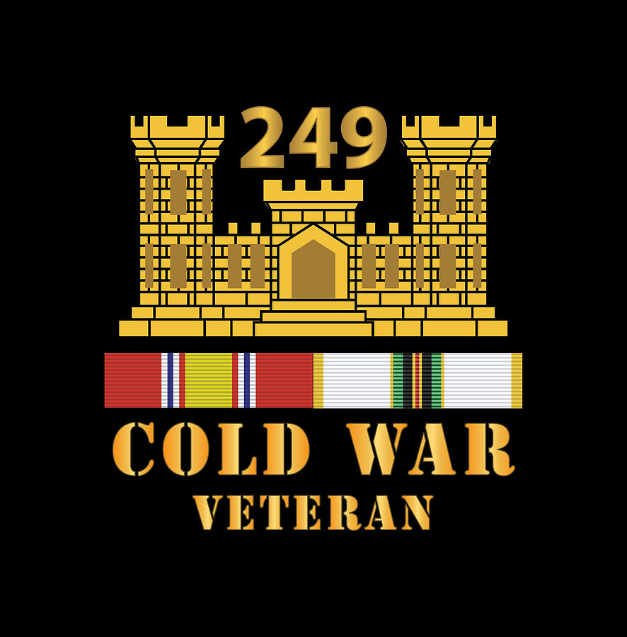 Army - 249th Engineer Battalion - ENG Branch - Cold War Veteran W COLD ...