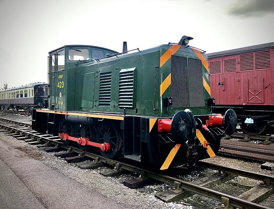 Ruston and Hornsby Cromwell 423 Army Diesel Shunter Photograph by Gordon James