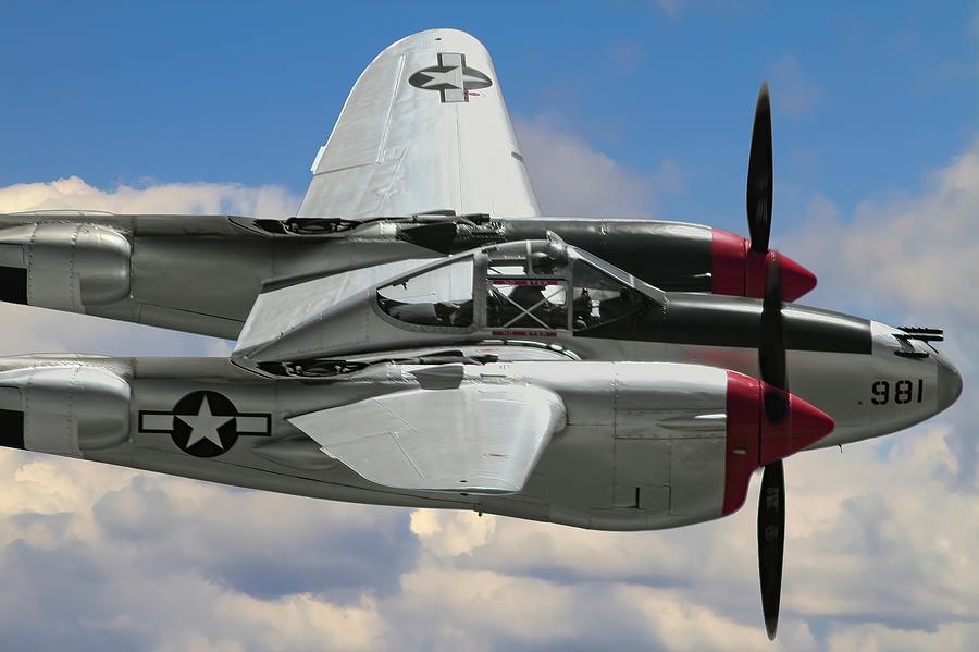 Army Air Corps P 38 Lightning Fighter Pursuit Aircraft Photograph By