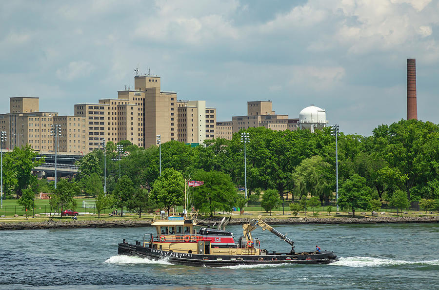 Army Corps of Engineers Tugboat Photograph by Cate Franklyn