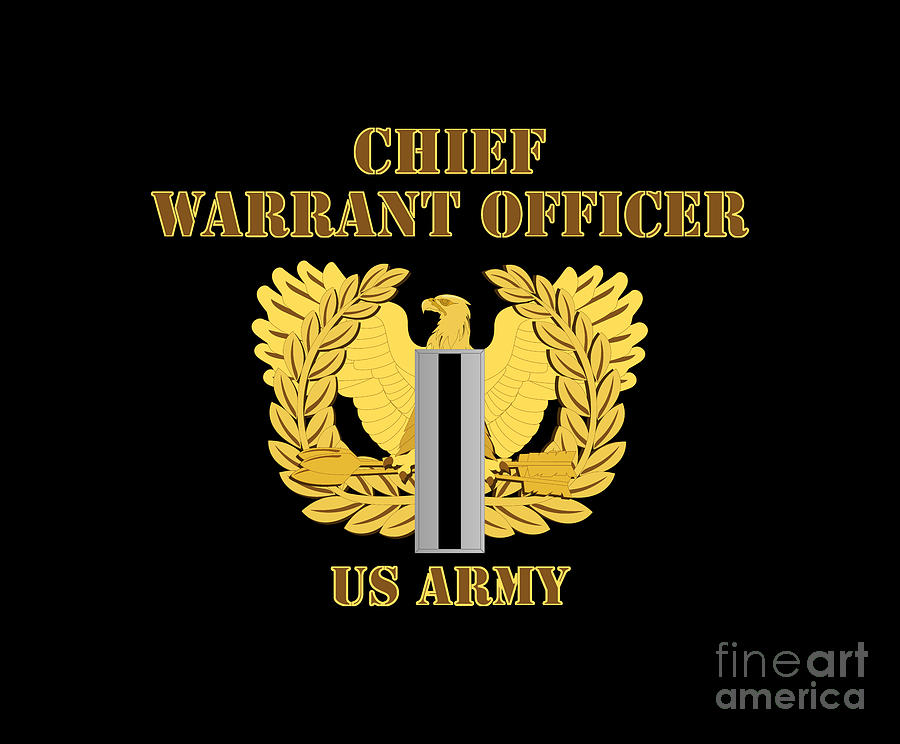 Army - Emblem - Warrant Officer 5 - CW5 w Eagle - US Army Digital Art ...