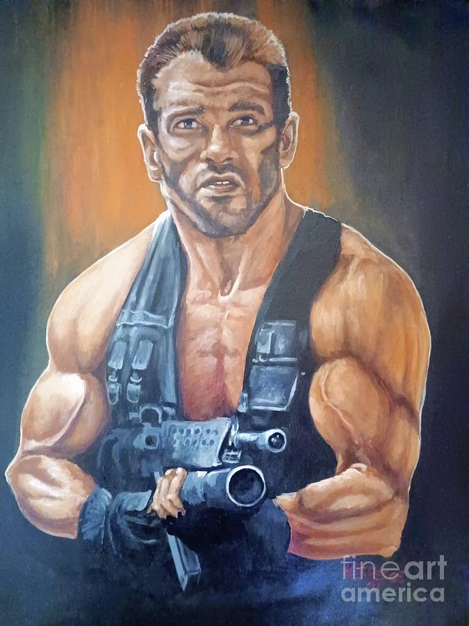 Arnold Schwarzenegger as Dutch Painting by KJ Pesce