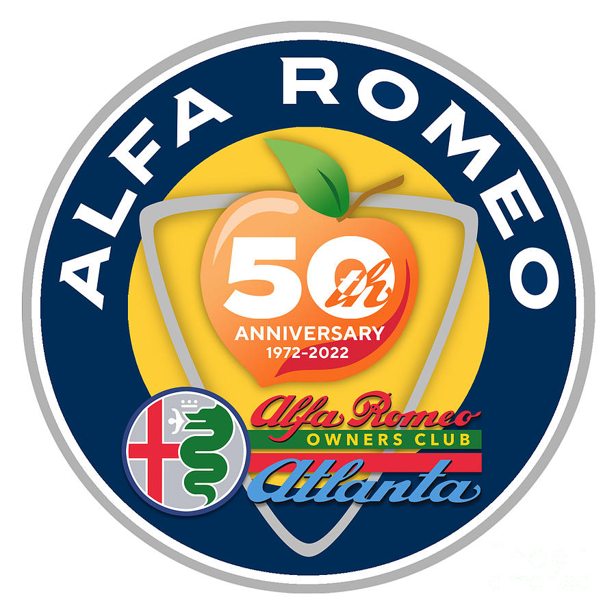 AROC of Atlanta 50th Logo Digital Art by Rick Andreoli
