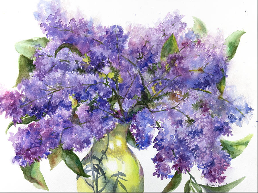Aroma Of Purple Painting