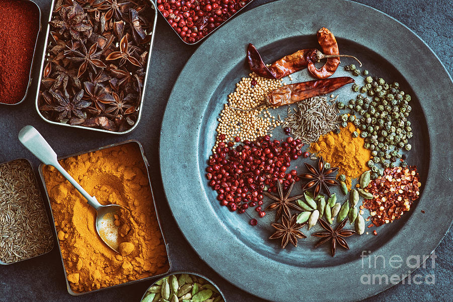 Aromatic Spice Pattern Photograph by Tim Gainey
