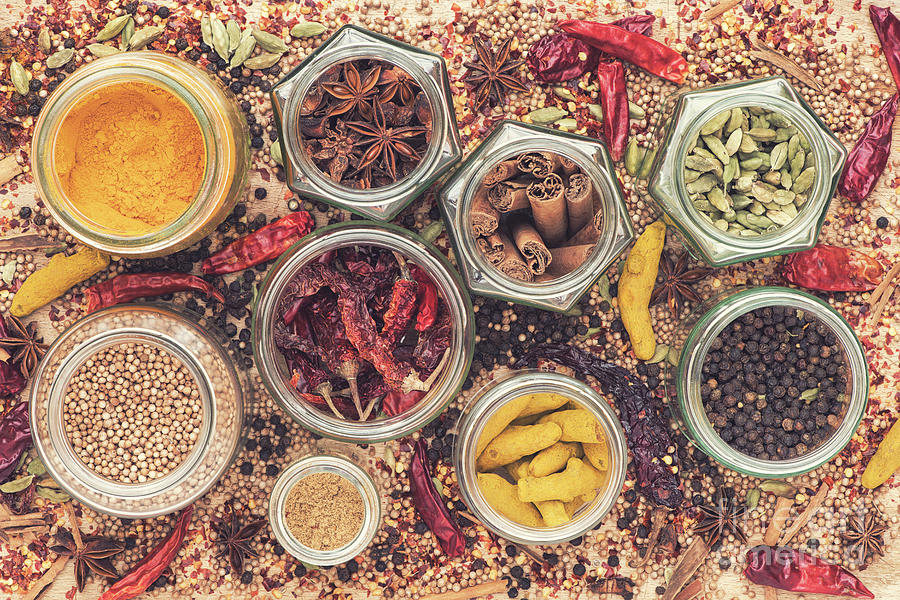 Aromatic Spiciness in Jars  Photograph by Tim Gainey
