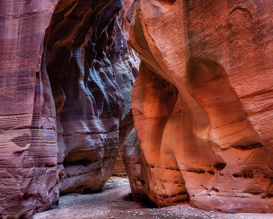 Around Another Corner In The Slot Canyon Photograph by Alex Mironyuk