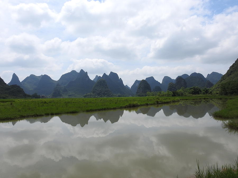 Around Guilin two Photograph by Veronica Moreno | Fine Art America