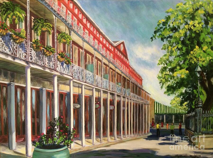 Around Jackson Square Painting by Sherrell Rodgers