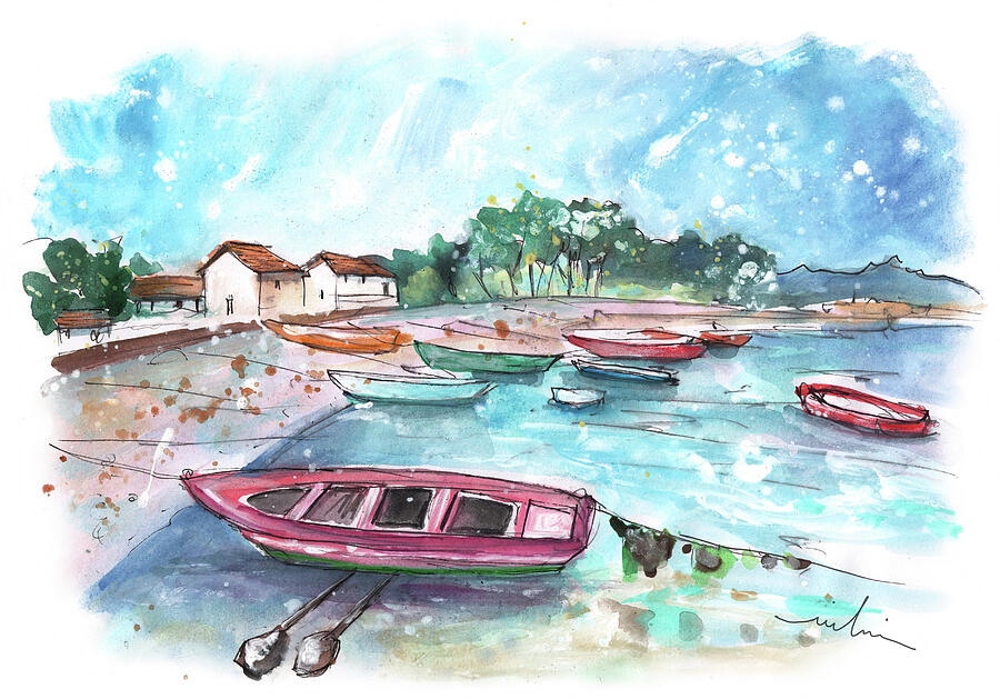 Arousa In Galicia 03 Painting by Miki De Goodaboom