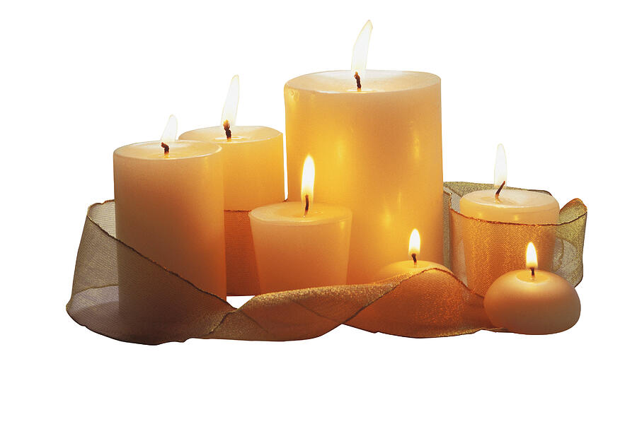Arrangement of candles Photograph by Comstock