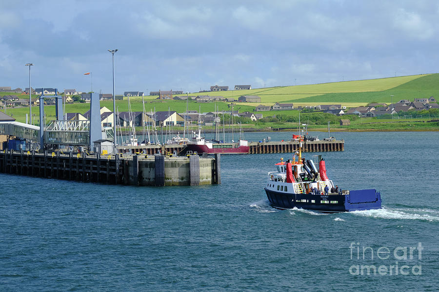 Arriving In Stromness Photograph by Neil Maclachlan
