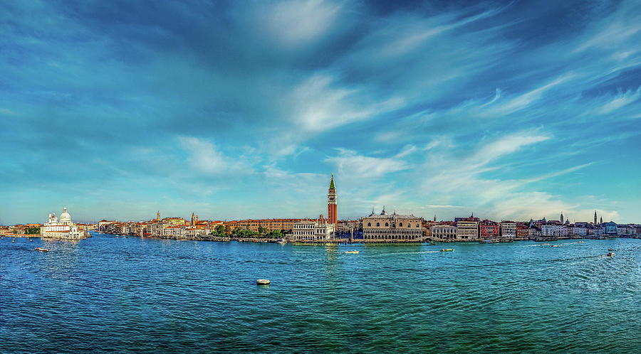 Arriving To Venice By Boat Photograph