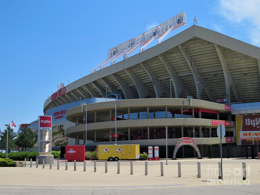 Arrowhead Stadium HyVee Gate Photograph by Luke Facinelli Pixels