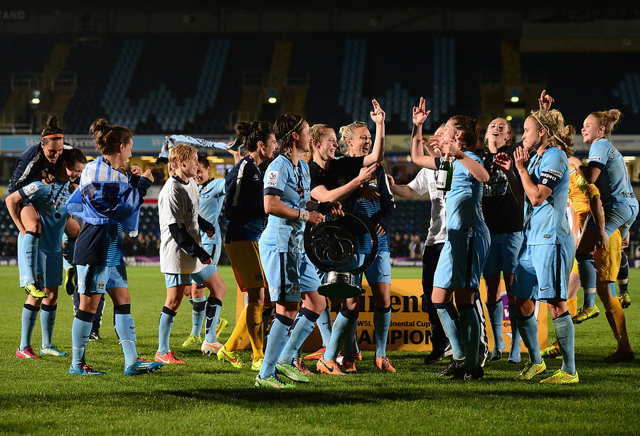 Arsenal Ladies v Manchester City Ladies: Continental Cup Final Photograph by Jamie McDonald