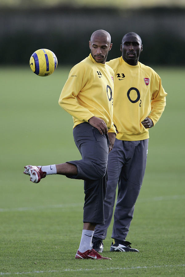 Arsenal Training & Press Conference Photograph by Phil Cole