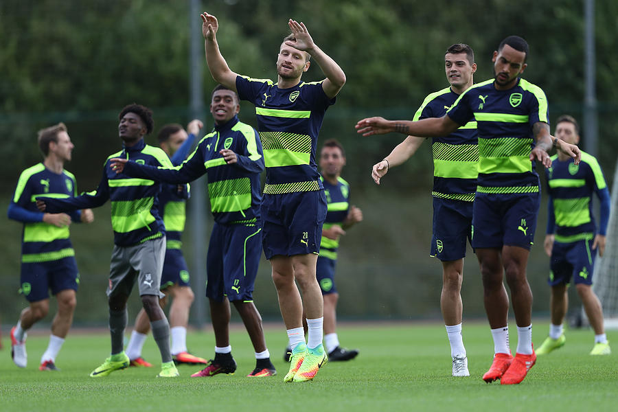 Arsenal Training Session Photograph by Julian Finney