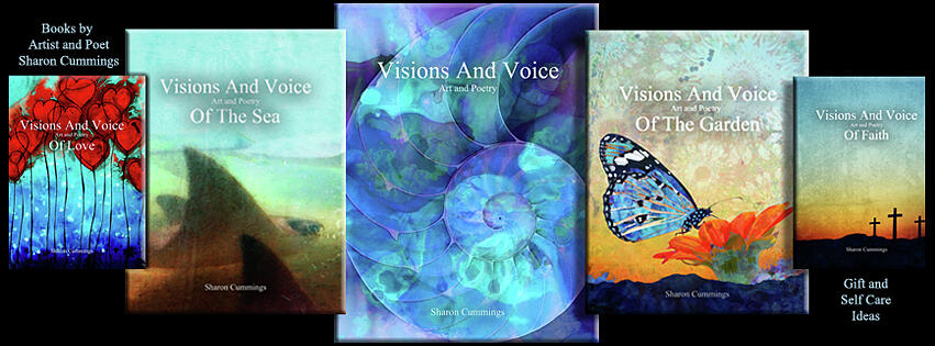 Art And Poetry Books By Artist Sharon Cummings Painting by Sharon Cummings Art And Poetry Books By Artist Sharon Cummings Painting by Sharon Cummings