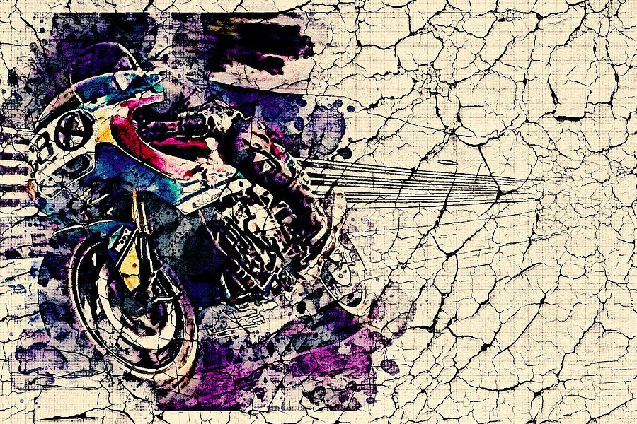 Art Bmw S1000Rr Praem 2017 Sports Motorcycles Abstract Digital Art by ...