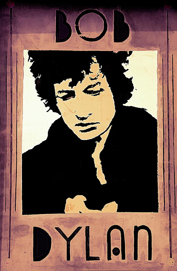 Bob Dylan Photograph - Art Bob Dylan  by Chuck Kuhn