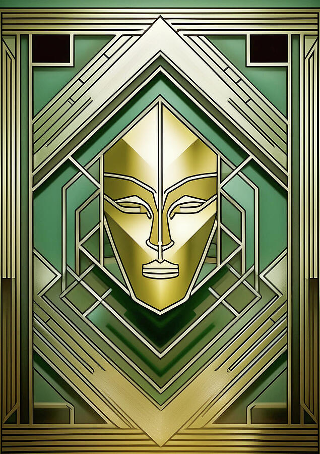 Art Deco Design 5 Digital Art by Chuck Staley Art Deco Design 5 Digital Art by Chuck Staley
