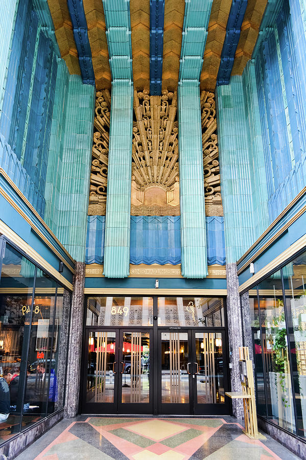 Art Deco Eastern Columbia Building Photograph by Kyle Hanson