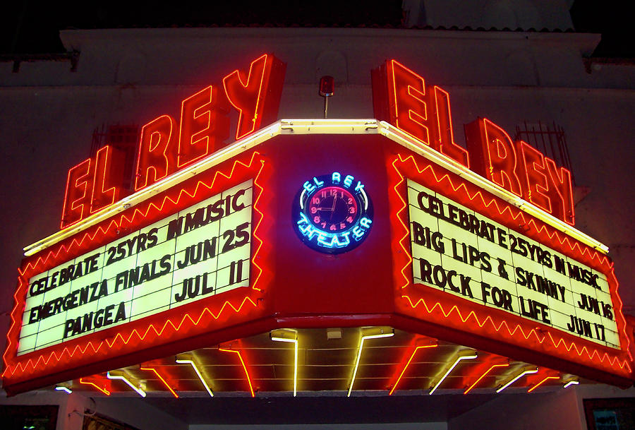 Art Deco El Rey Theater in LA Photograph by Matthew Bamberg