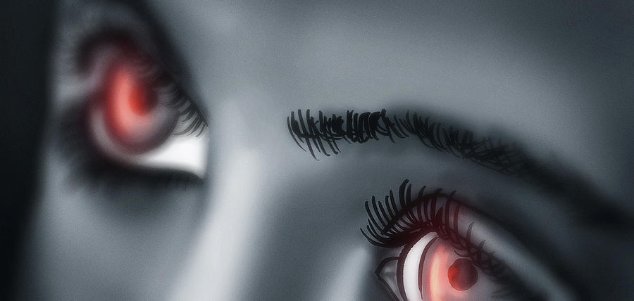 Art - Eyes of Delusion Digital Art by Matthias Zegveld