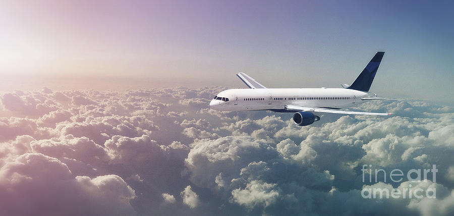 Aircraft Digital Art - Art - Flight 715 by Matthias Zegveld Aircraft Digital Art - Art - Flight 715 by Matthias Zegveld