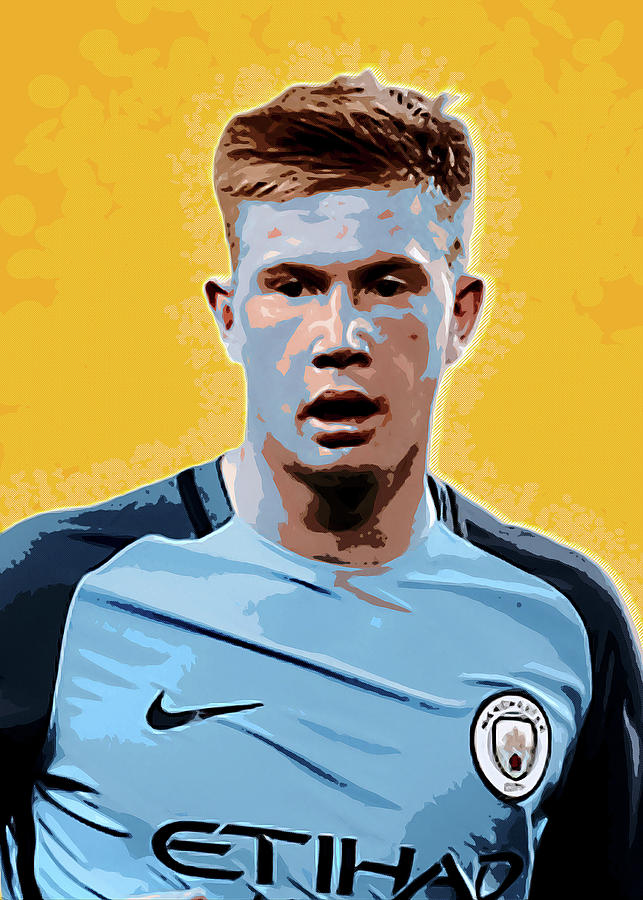 Art Football Kevin De Bruyne Digital Art By Waller Albert