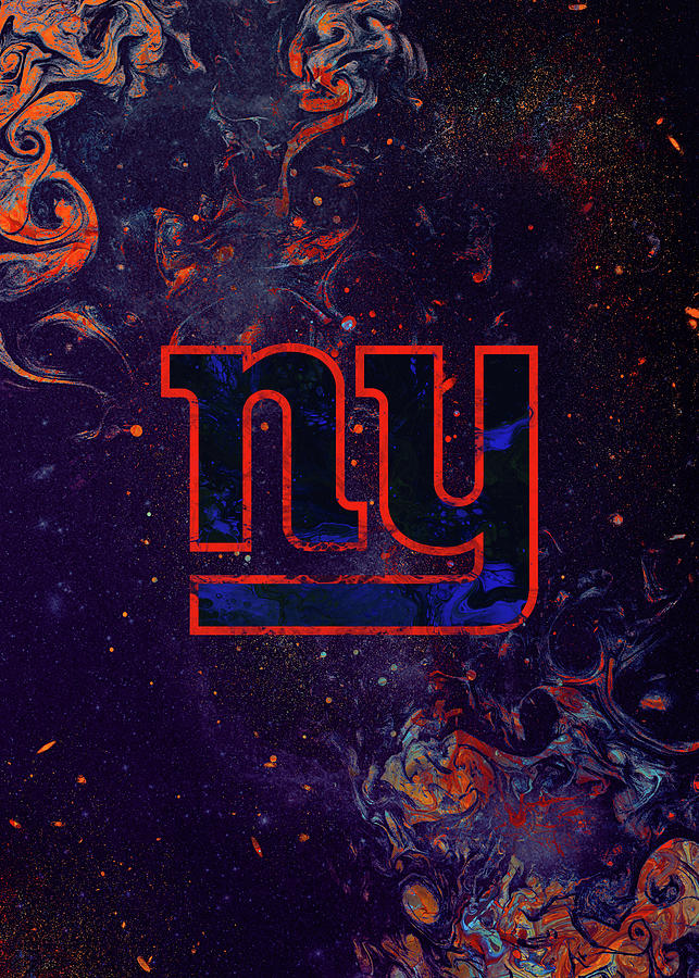 Art Football New York Giants Drawing by Leith Huber - Fine Art America