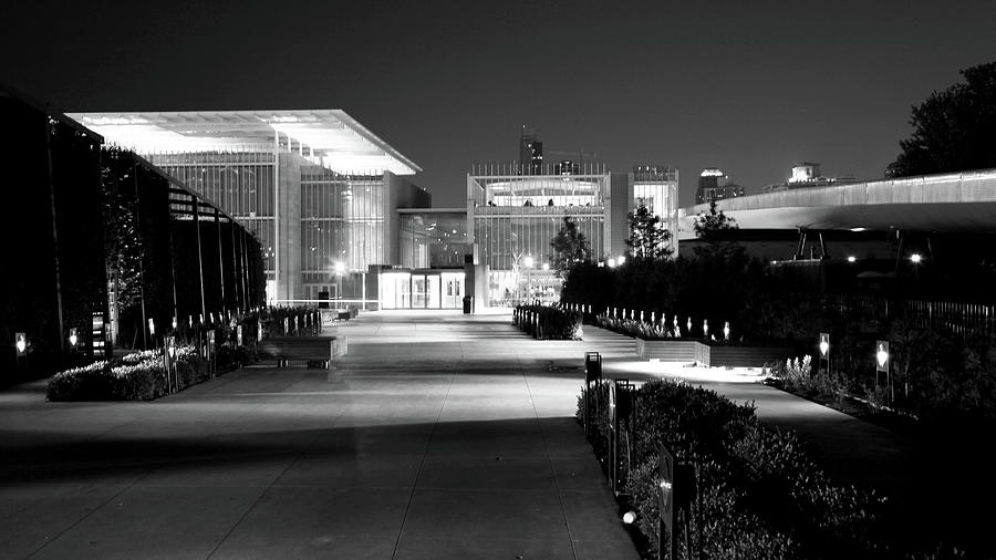 Art Institute Chicago Architecture Night Photograph by Patrick Malon