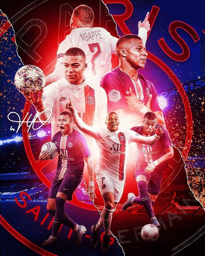 Art Mbappe Illustration Digital Art by Jum Nadi - Fine Art America