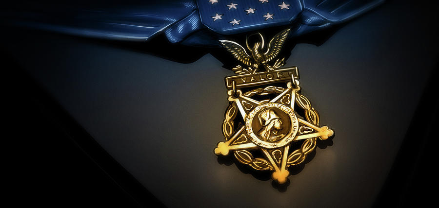 Medals Digital Art - Art - Medal of Honor by Matthias Zegveld