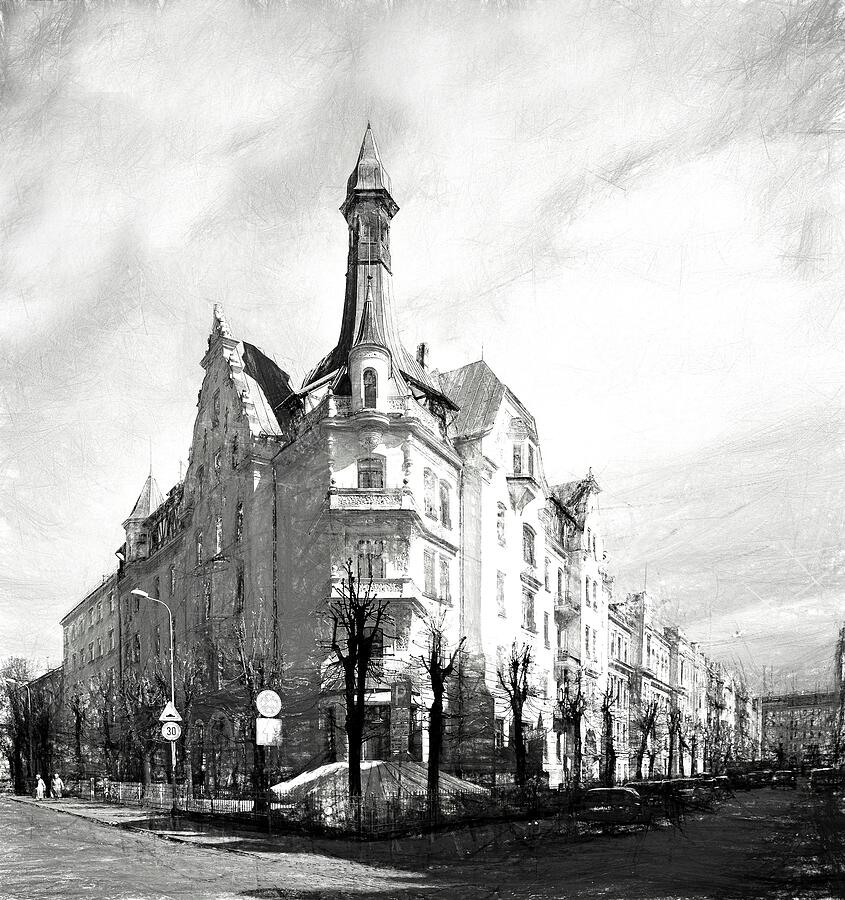 Art Nouveau Museum Riga Latvia  Photograph by Aleksandrs Drozdovs